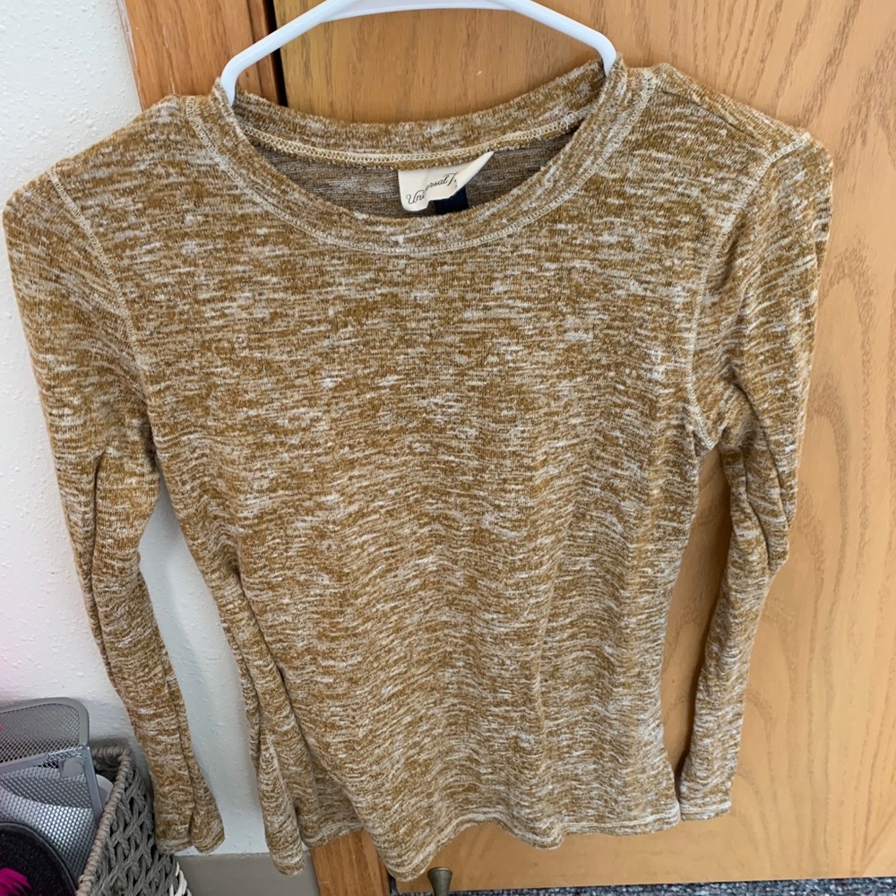 Heathered long sleeve, super soft